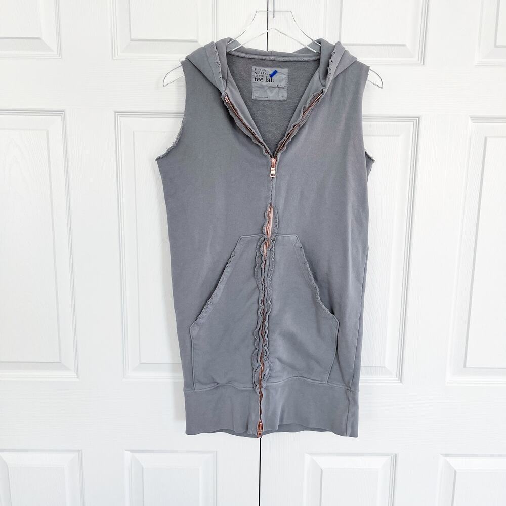 Frank & Eileen Tee Lab Long Zip Front Hoodie